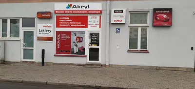 Sklep mieszania lakierów samochodowych i przemysłowych Akryl